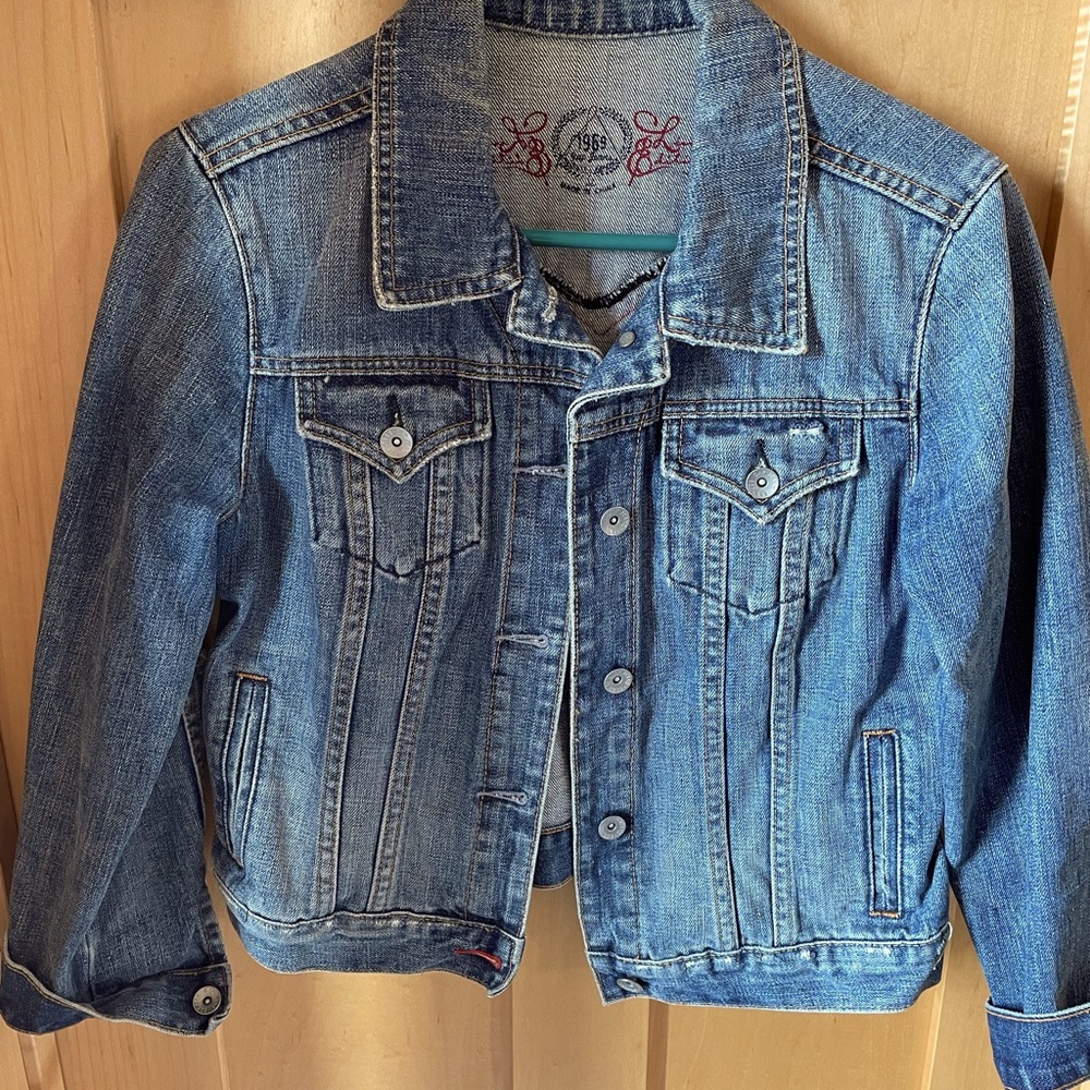 Gap, medium petite jean jacket.